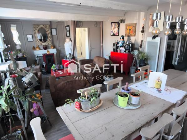 Appartement triplex charme fou 3 chambres , 2sdb