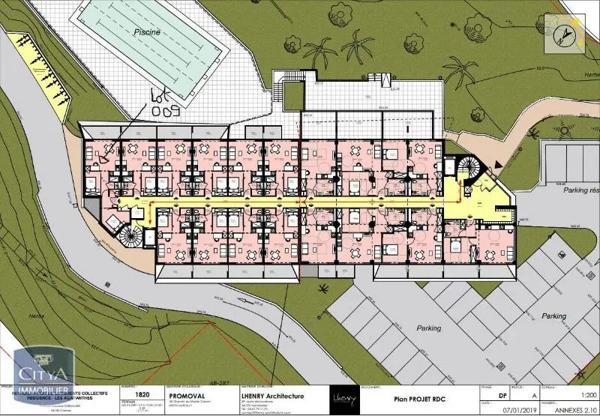 Appartement à louer 2 pièces 42.73m²