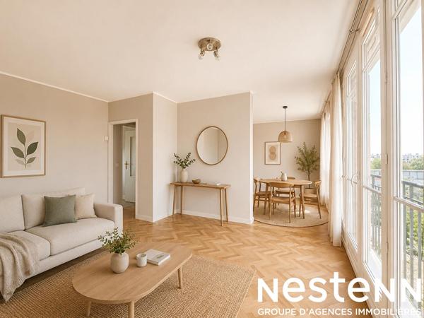 Appartement 4 pièces 2 chambres (58 m²) Quartier MAROC