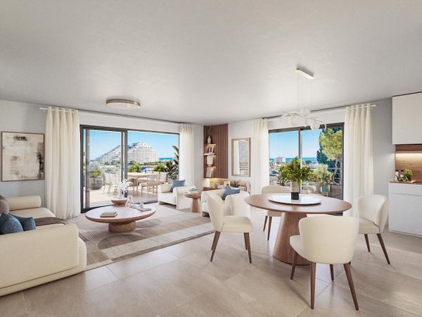 Vente / Appartement T4 à Villeneuve-Loubet (06270)