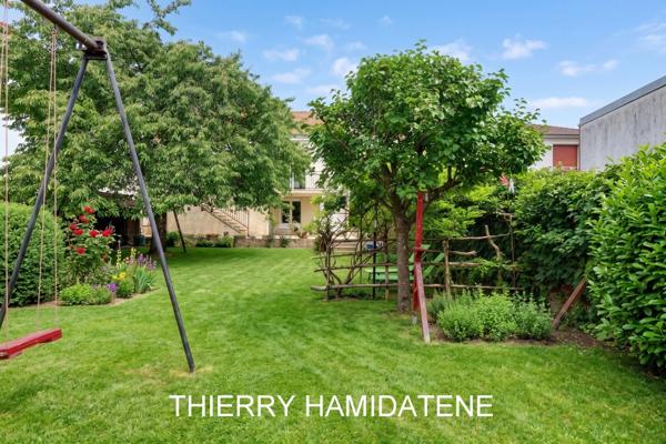SECTEUR COLONIE 12MN A PIED DE LA GARE MAGNIFIQUE MAISON RENOVEE DE 156M2 6 PIECES 4 CHAMBRES S/SOL TOTAL  JARDIN FRUITIER ESPO SUD OUEST 550M2 GARAGE