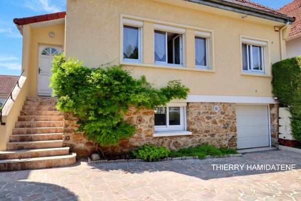 SECTEUR COLONIE 12MN A PIED DE LA GARE MAGNIFIQUE MAISON RENOVEE DE 156M2 6 PIECES 4 CHAMBRES S/SOL TOTAL  JARDIN FRUITIER ESPO SUD OUEST 550M2 GARAGE
