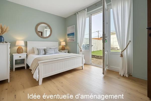 Maison lumineuse rénovée à Saint Gilles Croix de Vie, proche plage et commodités !
