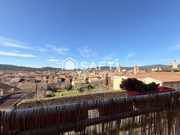 Appartement T3 57m2 rénové avec vue dégagée