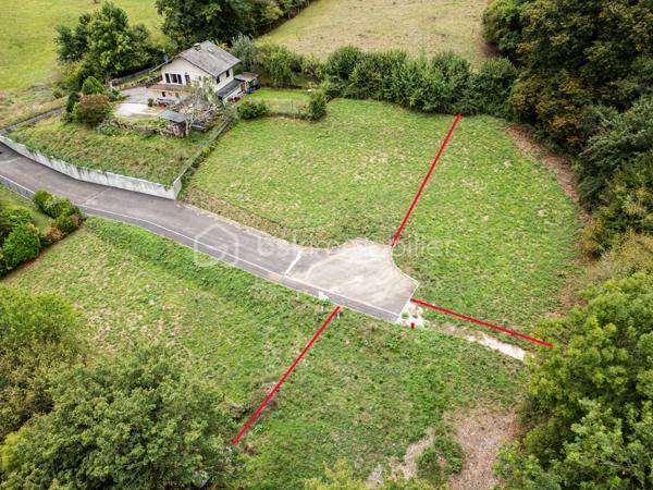 Lotissement de 648 m²