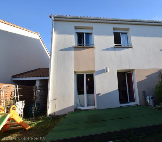 Maison 4 pièces garage jardin ensoleillé