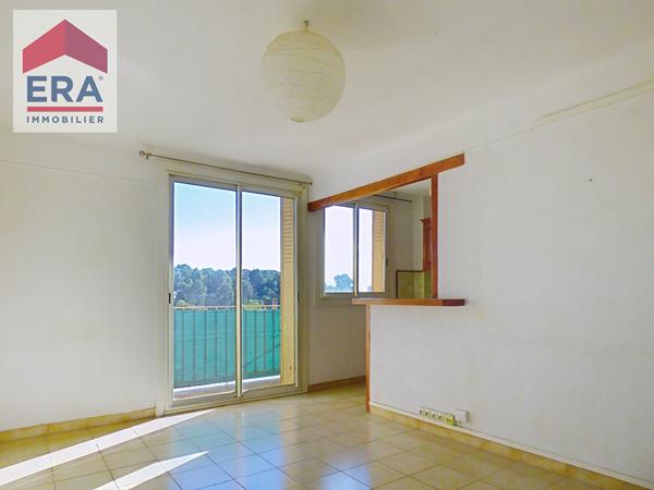 A VENDRE MARSEILLE 13014 SAINT BARTHELEMY APPARTEMENT TYPE 2 AVEC BALCON ET CAVE