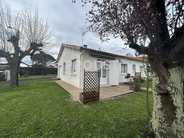 En exclusivité Quartier Cholette Maison de 85 m² de plain-pied avec jardin et garage. SOUS OFFRE