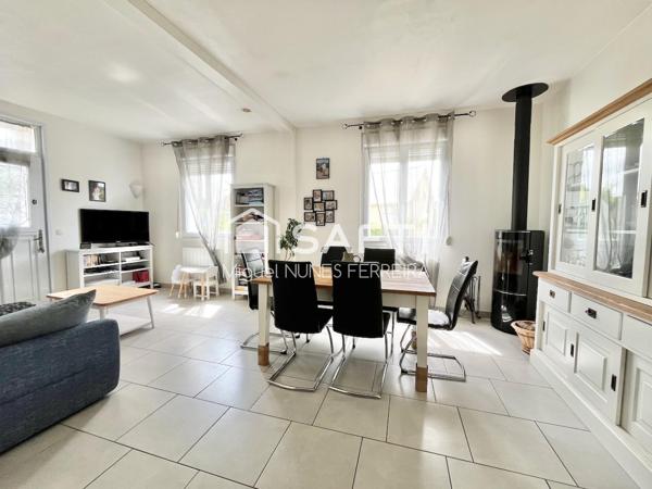 Maison 3 chambres et 1 bureau