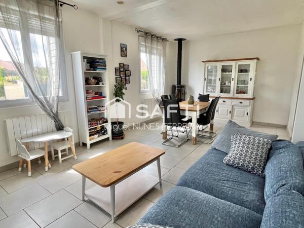 Maison 3 chambres et 1 bureau
