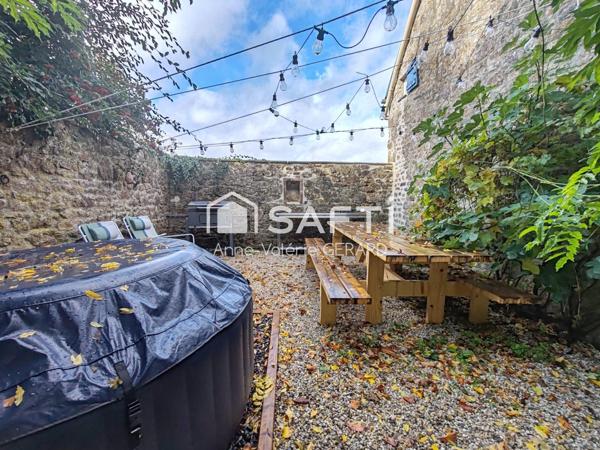 Maison de campagne avec jardin,3chbs,1400m² terrain