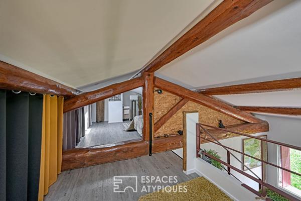 Duplex de charme dans un ancien mas, au coeur de la nature à Lattes