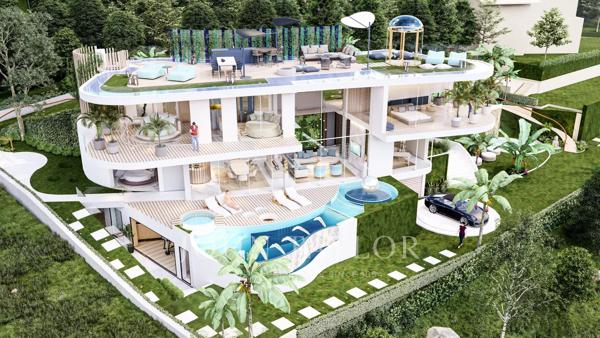 Terrain constructible, vue mer et permis obtenu
