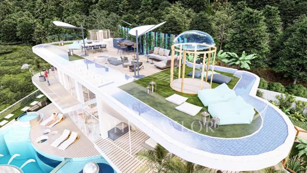 Terrain constructible, vue mer et permis obtenu