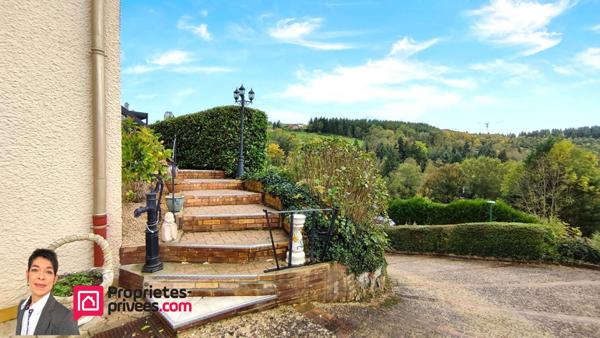 THIZY-LES-BOURGS (69240)  Maison individuelle,  4 chambres, dépendance,  garage et terrain 1000m²