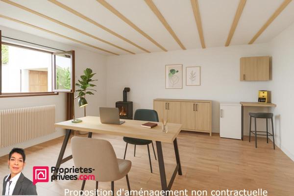 THIZY-LES-BOURGS (69240)  Maison individuelle,  4 chambres, dépendance,  garage et terrain 1000m²