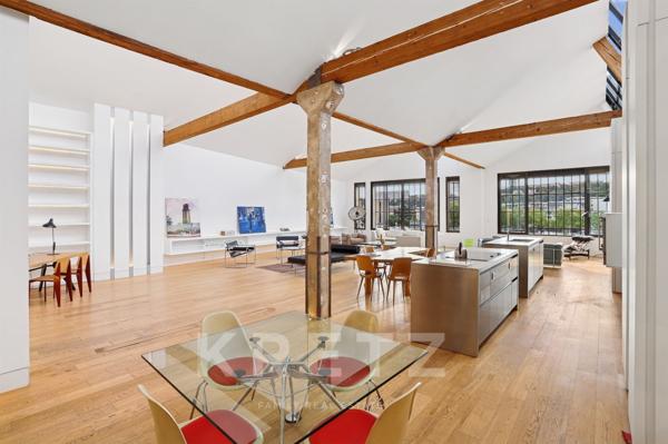 Loft d'architecte avec vue sur la Saône