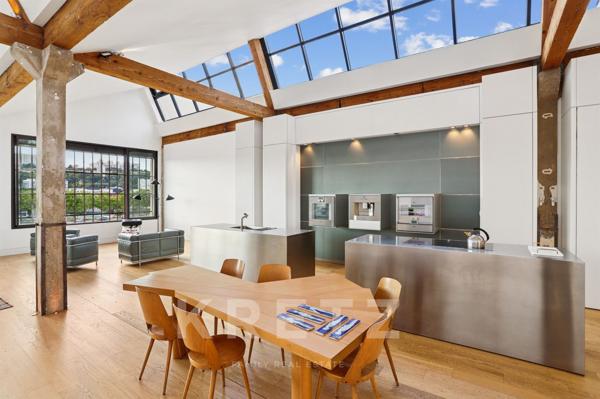 Loft d'architecte avec vue sur la Saône