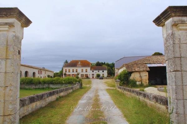 PROPRIETE AGRICOLE, ANCIEN DOMAINE DE CHASSE DE 111 HA PROCHE DE JONZAC
