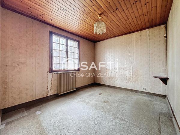 Maison de plain-pied, 89 m² habitables, garage