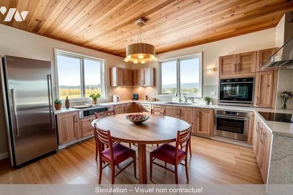 A 300m de l'ABER WRAC'H. Belle propriété de 1968, édifiée sur sous-sol complet.
Cette maison, ...