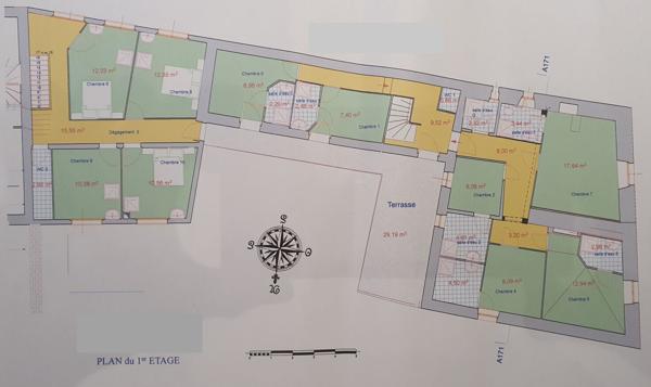 ANCIEN HÔTEL À VENDRE SITUÉ ENTRE LES CHATEAUX DE CHAMBORD, CHENONCEAUX et VALENÇAY