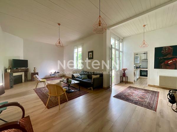 Talence centre proche TRAM Echoppe double avec garage sur 600 m2 de terrain