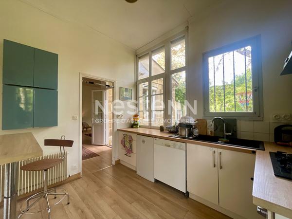 Talence centre proche TRAM Echoppe double avec garage sur 600 m2 de terrain