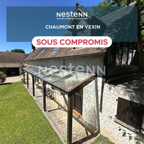 Maison Chaumont en Vexin 7 pièce(s) 238.74 m2/ 5 chambres/ Dépendances / Grange/ terrain 3500 m²
