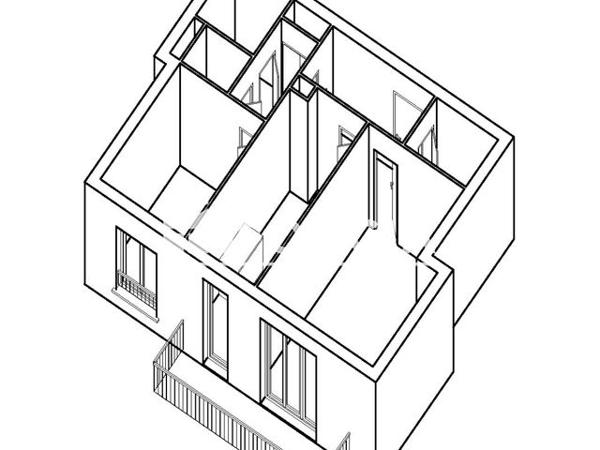 Location Appartement 2 pièces 55.1 m² - 16 BIS RUE D'ALSACE Charleville Mezieres 08000