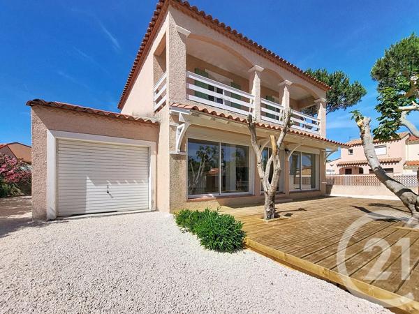 Maison à vendre  6 pièces - 122 m 2   LE BARCARES  - 66