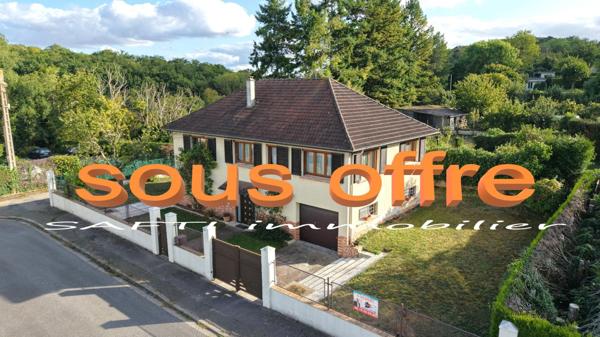 Bonnières-sur-Seine, Maison 125m2 - 3/4 chambres - terrain 470m2 - sous-sol total.