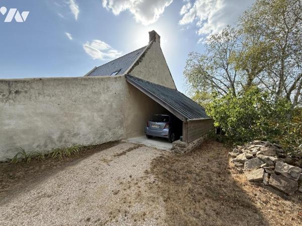 THEIX-NOYALO – MAISON EN PIERRE RÉNOVÉE – 80 M² – 3 CHAMBRES – SUITE PARENTALE AU RDC – TERRAIN CLOS