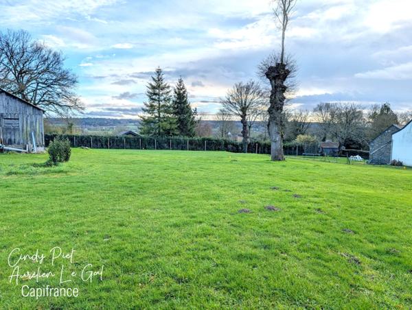 Terrain à vendre LA CHAPELLE GACELINE (56) - borné