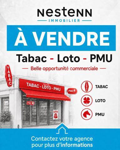 Fonds de commerce 13013 - Tabac- PMU- FDJ- Café