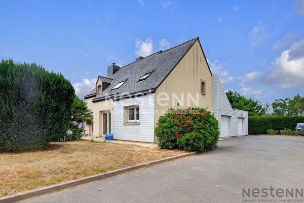 Maison familiale de 120 m² environ sur un terrain de 1 500 m², Pordic, côté Plérin