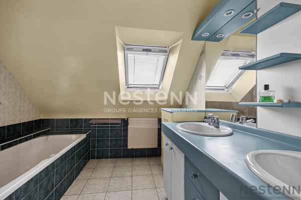 Maison familiale de 120 m² environ sur un terrain de 1 500 m², Pordic, côté Plérin