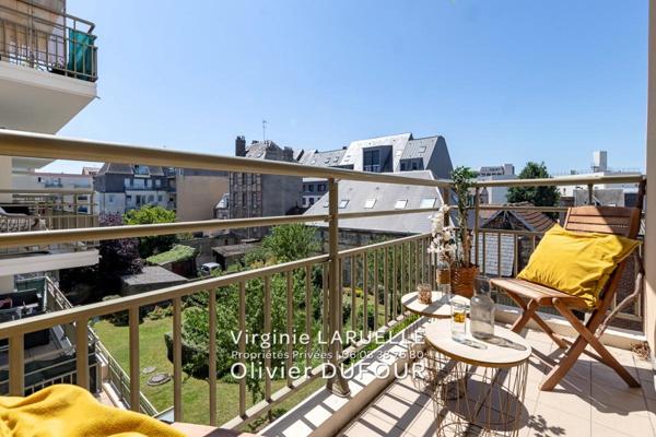 Rouen appartement avec balcon, 1 chambre, cave et parking