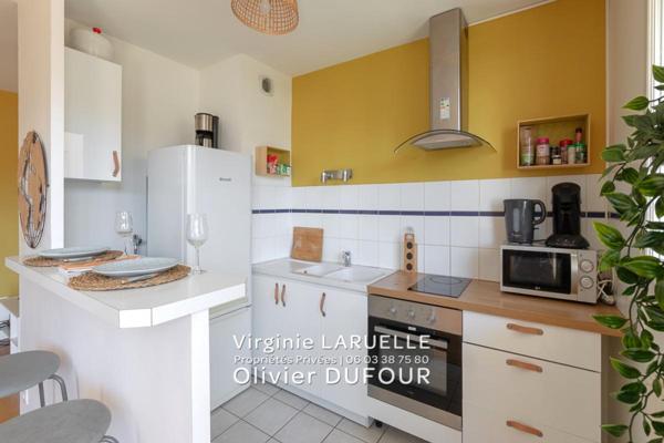 Rouen appartement avec balcon, 1 chambre, cave et parking