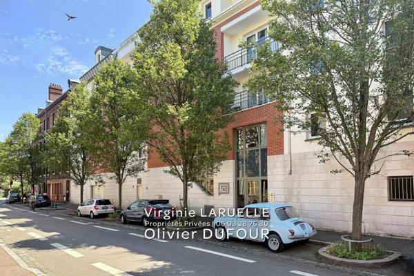 Rouen appartement avec balcon, 1 chambre, cave et parking