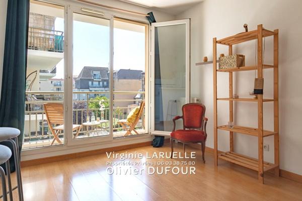 Rouen appartement avec balcon, 1 chambre, cave et parking