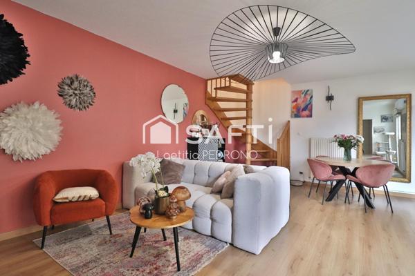 Magnifique petite maison avec terrasse, cave et garage sans travaux