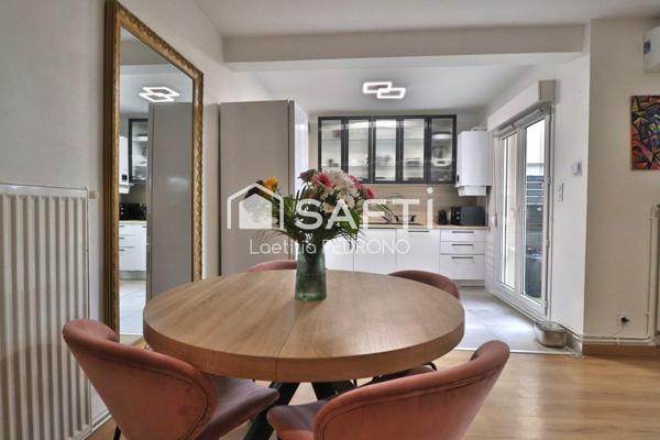 Magnifique petite maison avec terrasse, cave et garage sans travaux