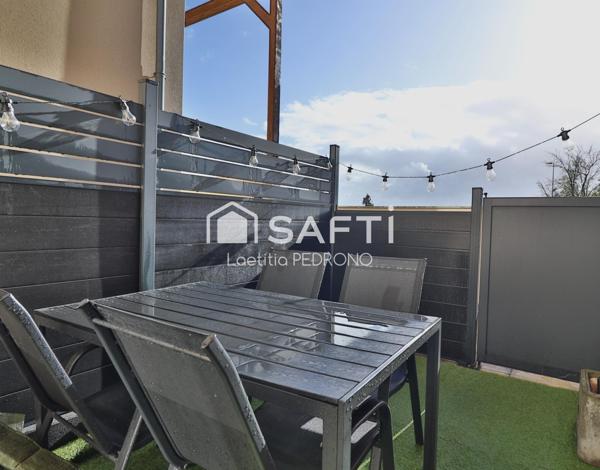 Magnifique petite maison avec terrasse, cave et garage sans travaux