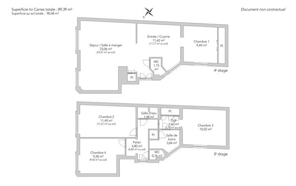 Appartement Paris 15e - PASTEUR