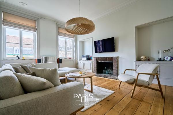 Lille Sébastopol Appartement 113m² Art Déco