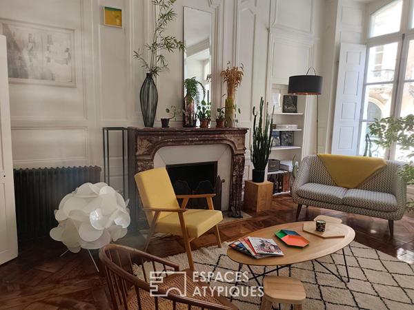 Très bel appartement meublé à louer rue LE BASTARD – Hyper centre Rennes