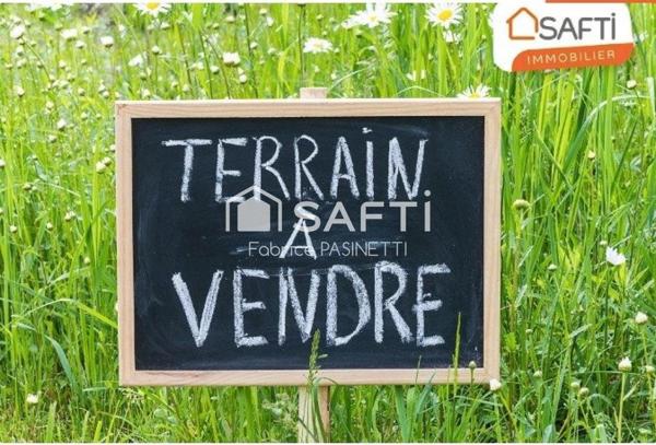 Terrain de loisir – 33 ares viabilisés, coup de cœur assuré !