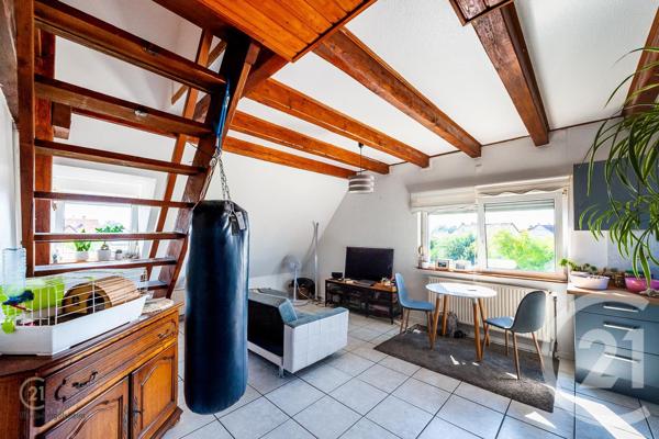 Appartement F3 à vendre  3 pièces - 55 m2 LINGOLSHEIM - 67