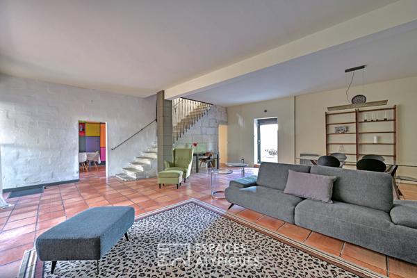 Mas à l’esprit artistique et bohème – 15 km de Nîmes